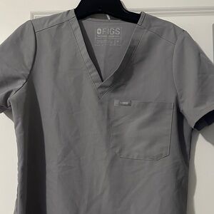 women's cement
Catarina - One-Pocket Scrub Top - S / cement